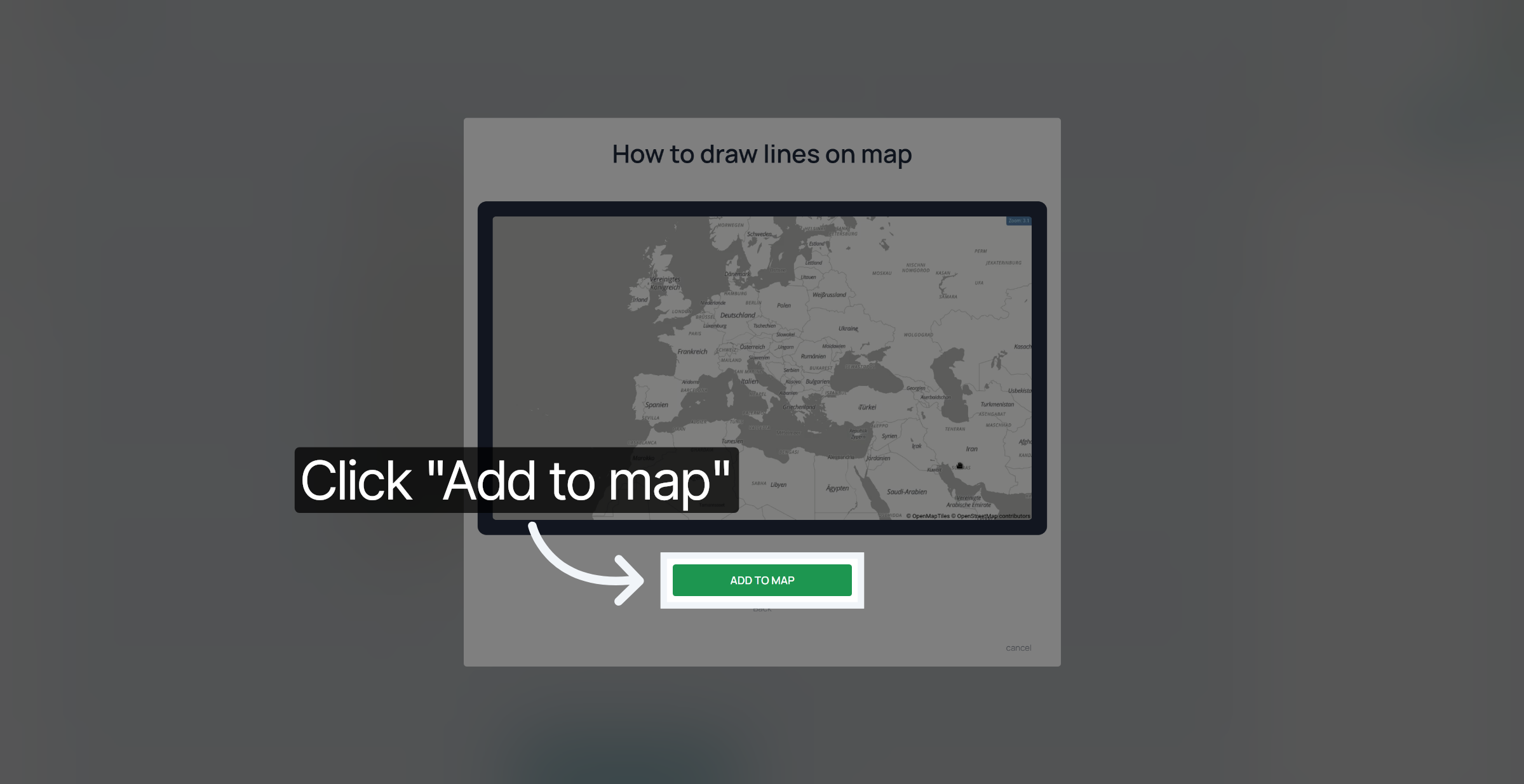 Add Layer to Map.