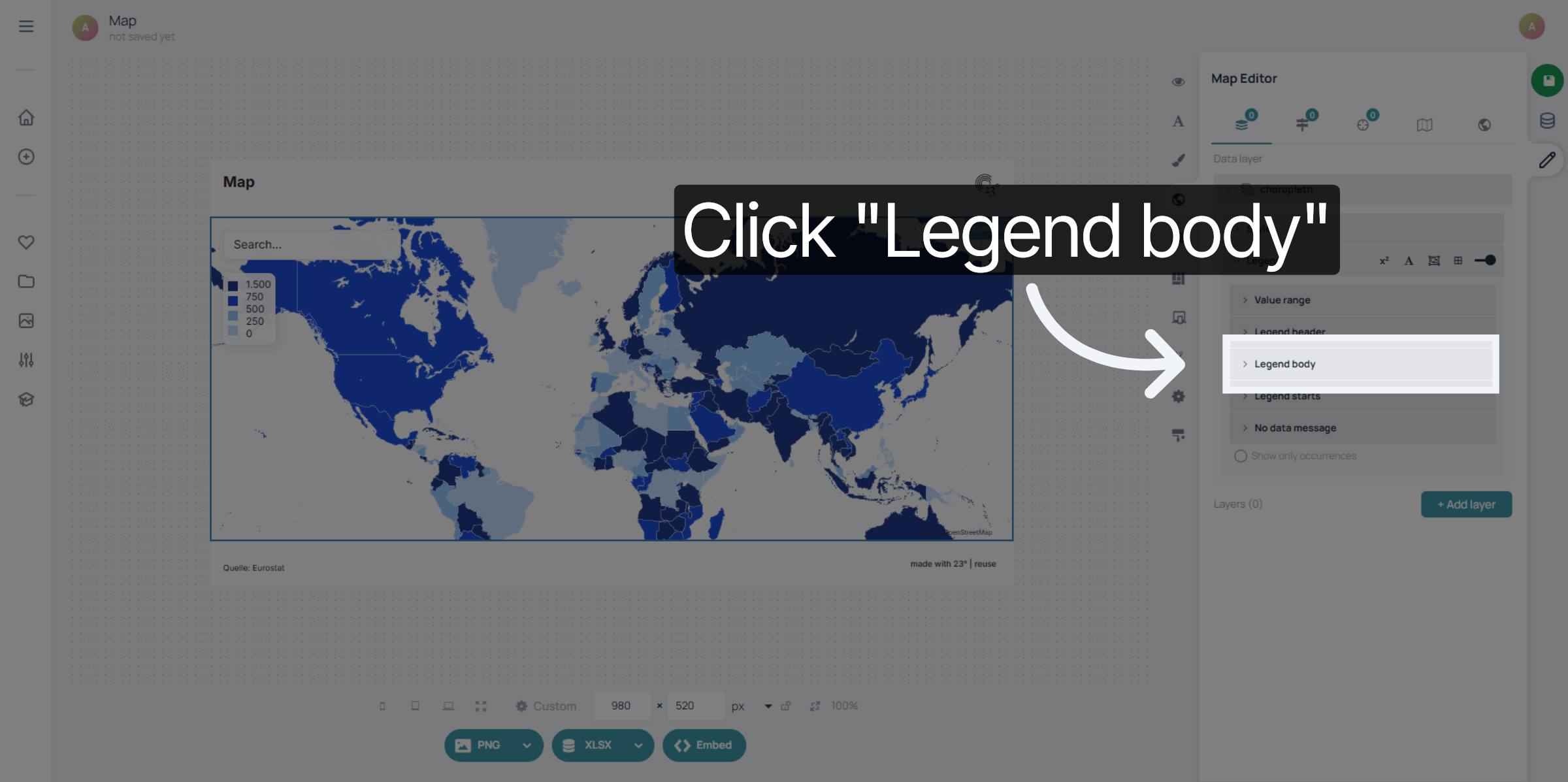 Choose Legend Body