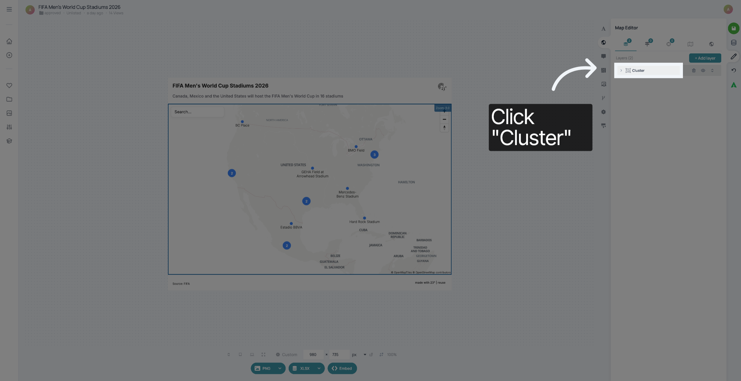 Access Cluster Settings