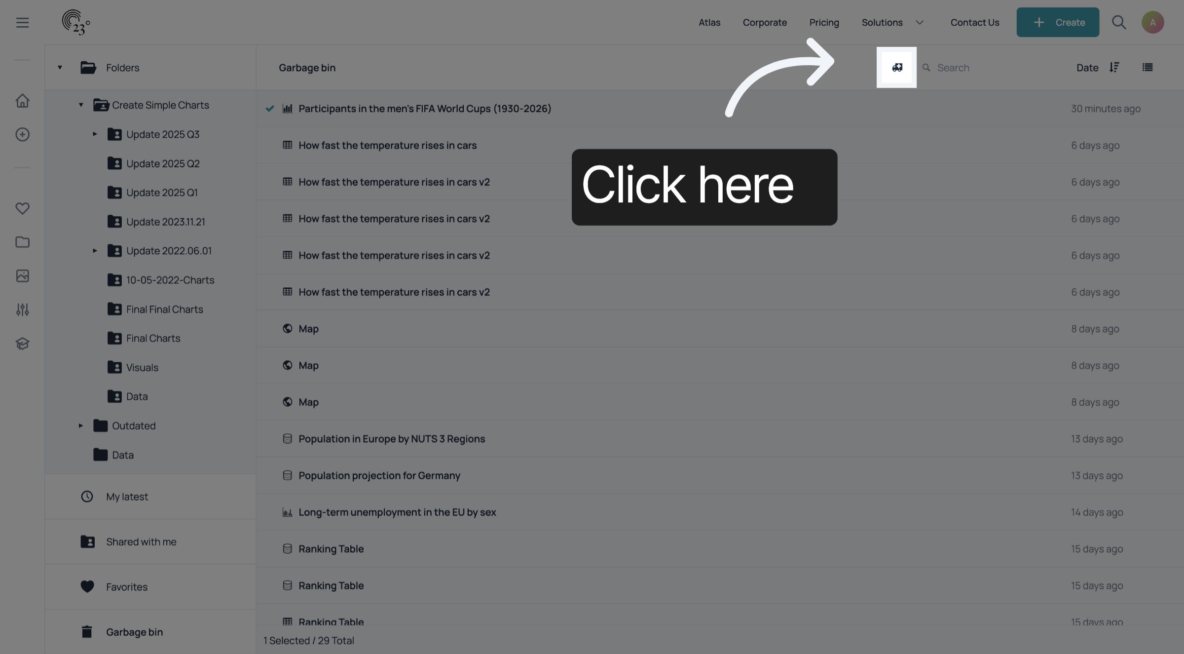 Open More Options