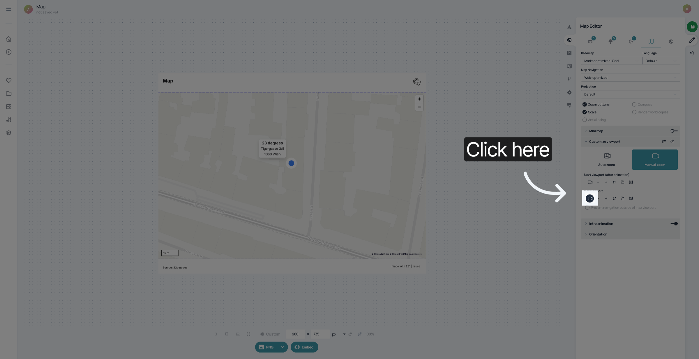 Click camera symbol
