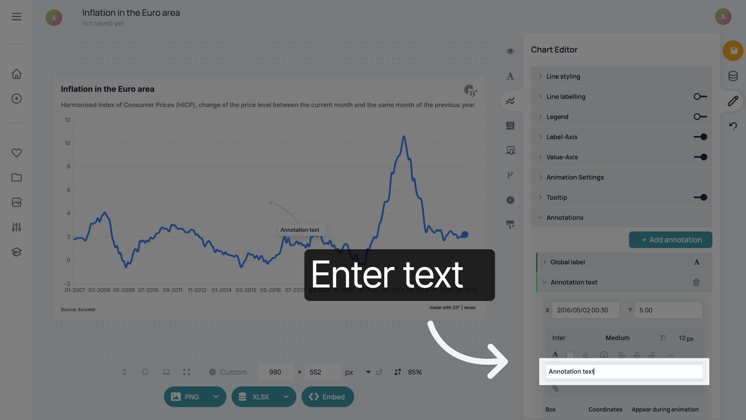 Enter your annotation