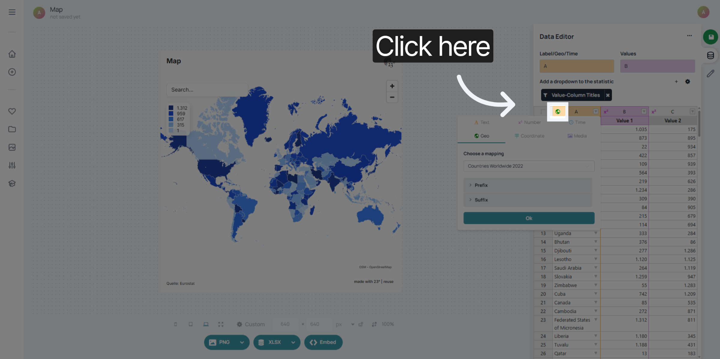 How to recognise a Geo column