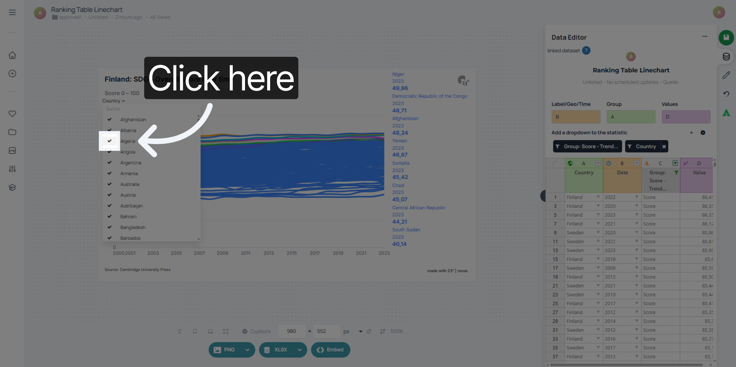 Filter Dropdown