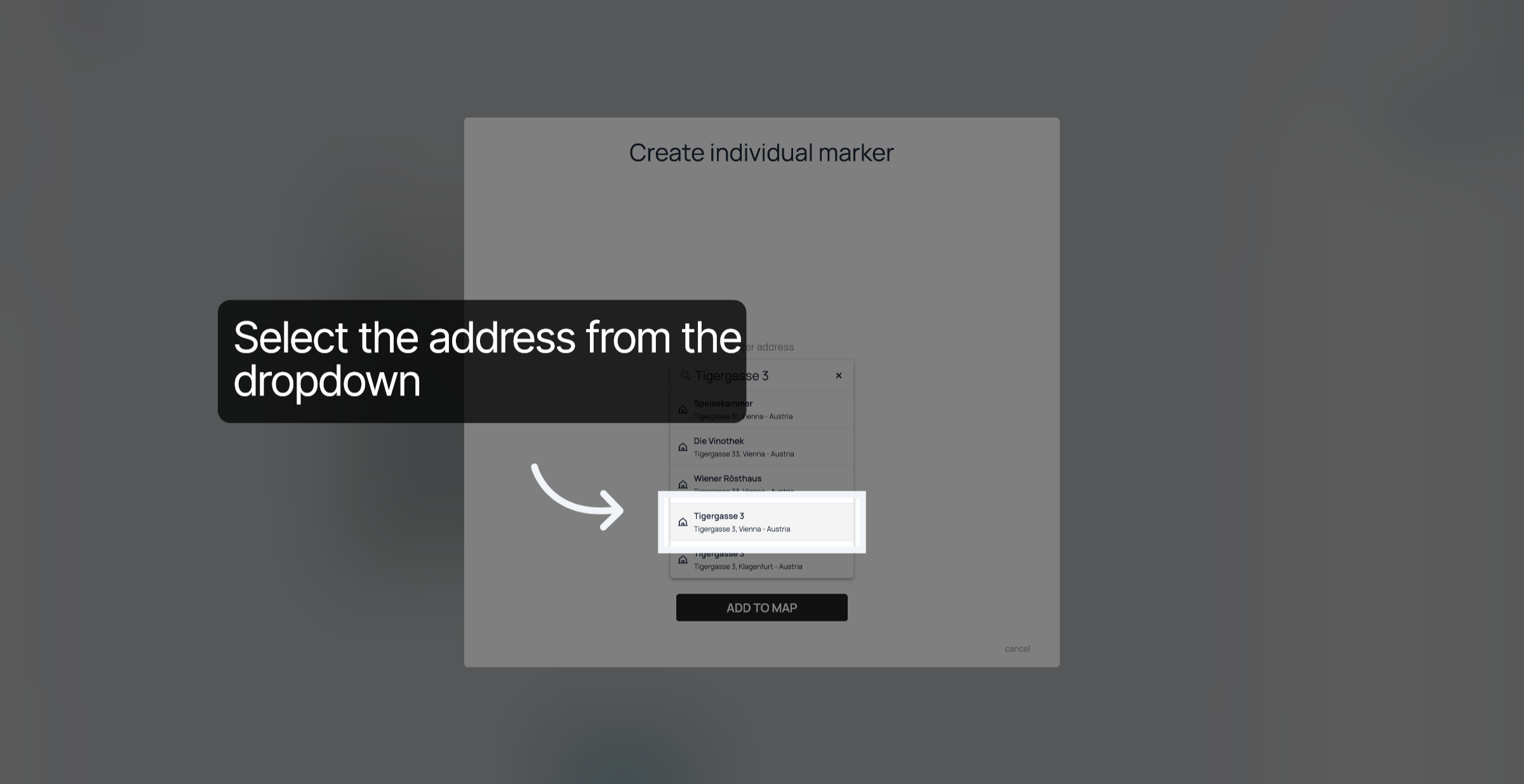 Select Address