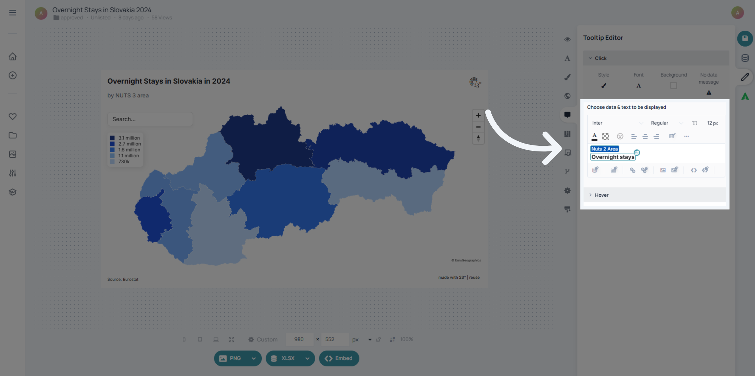 Click and Hover Tooltip