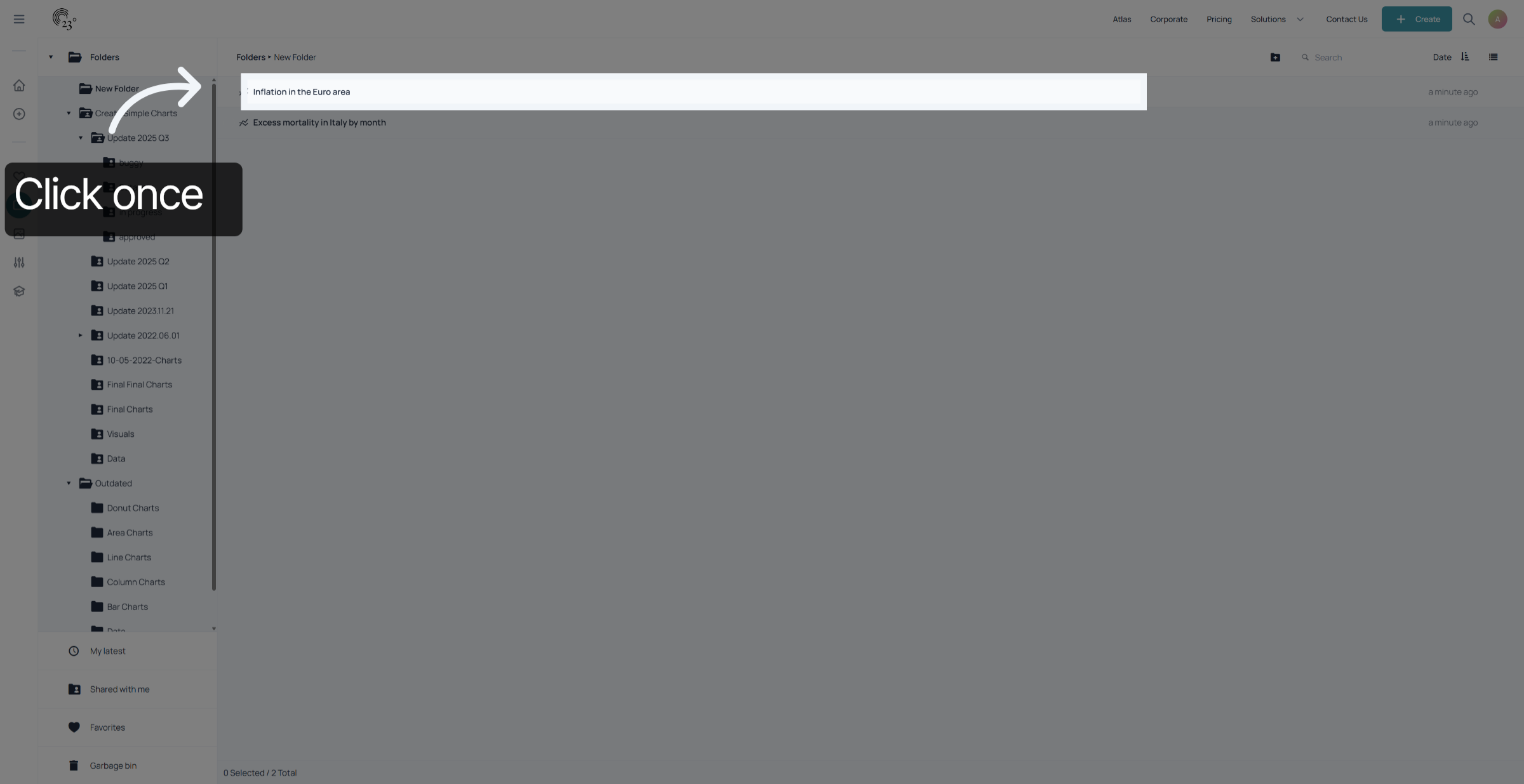 Select Visualization