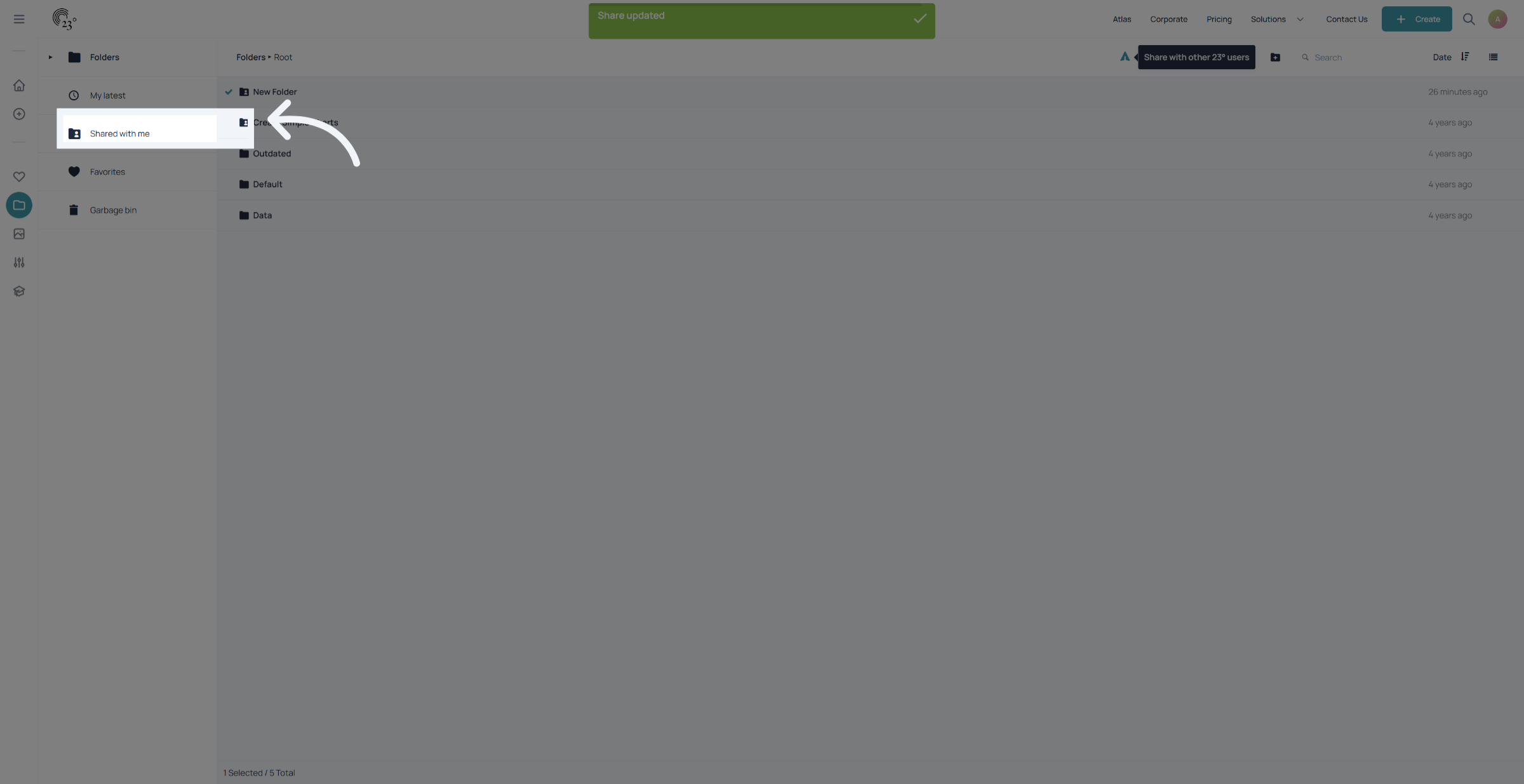 Access Sharing Details