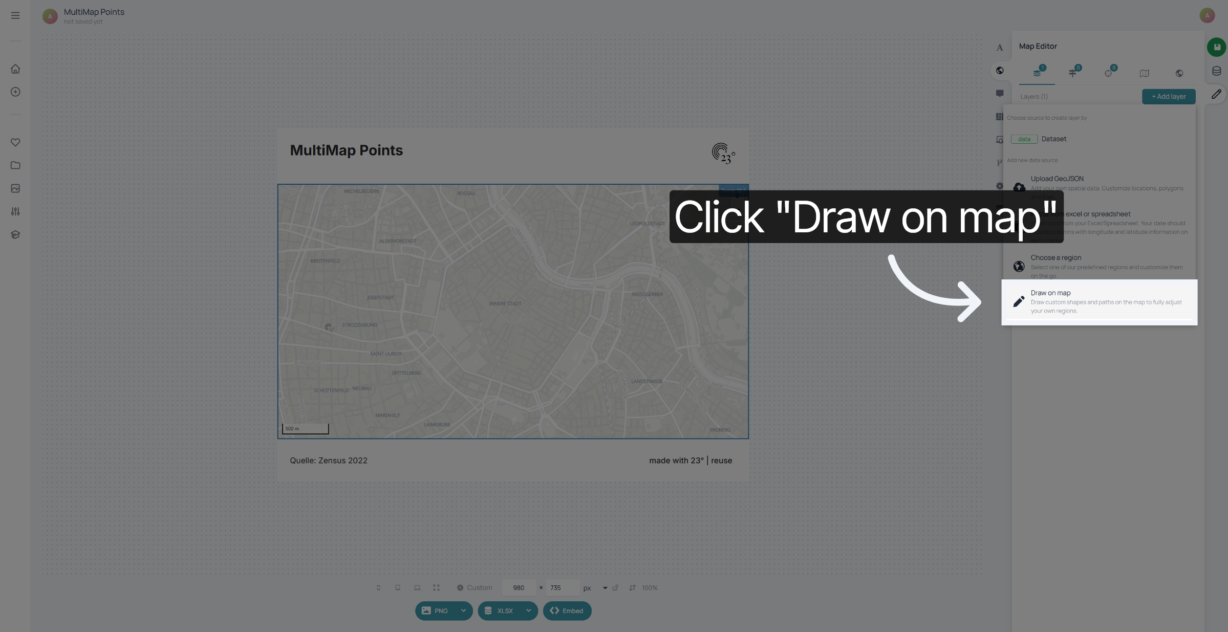 Draw on Map