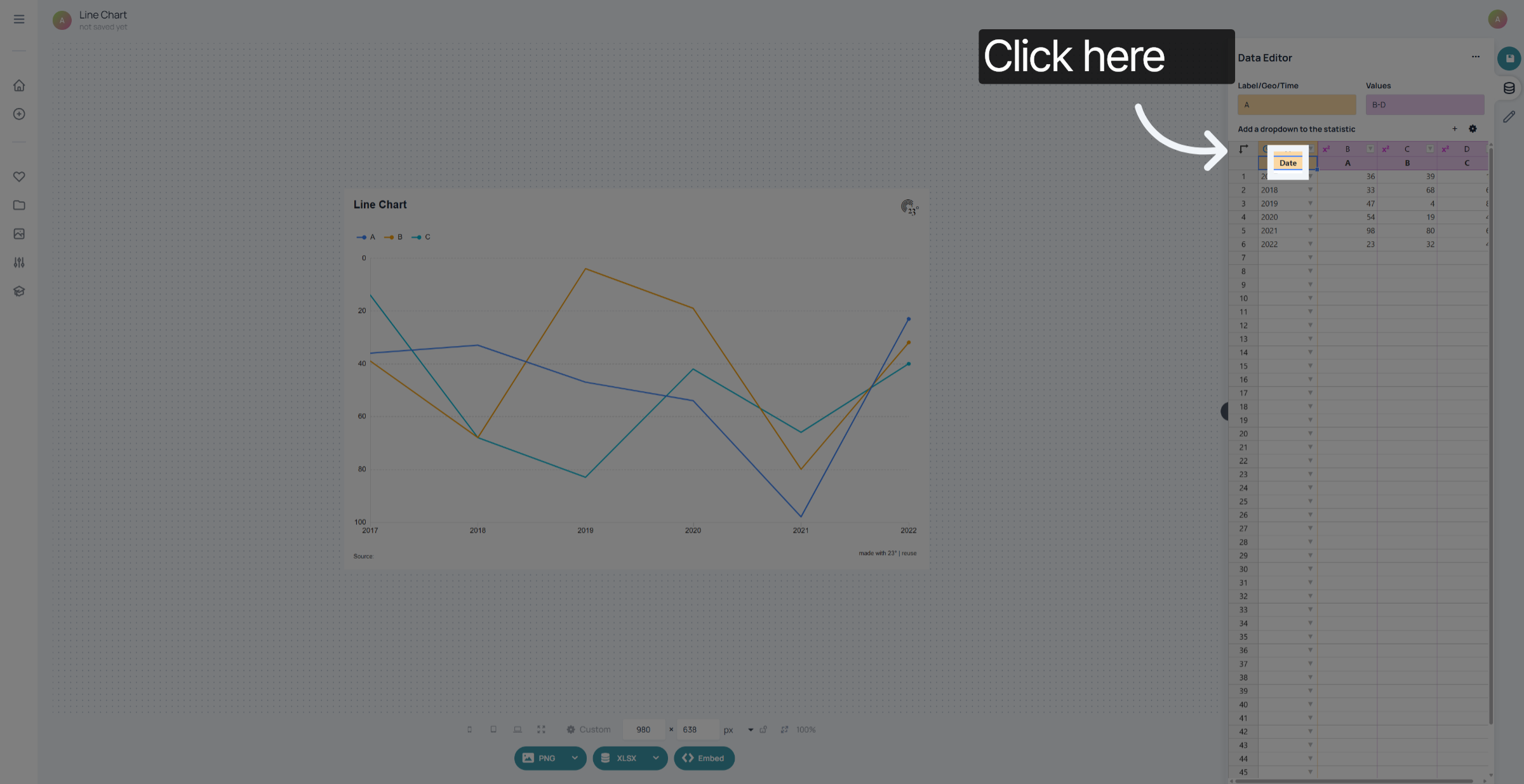 Select Date Column