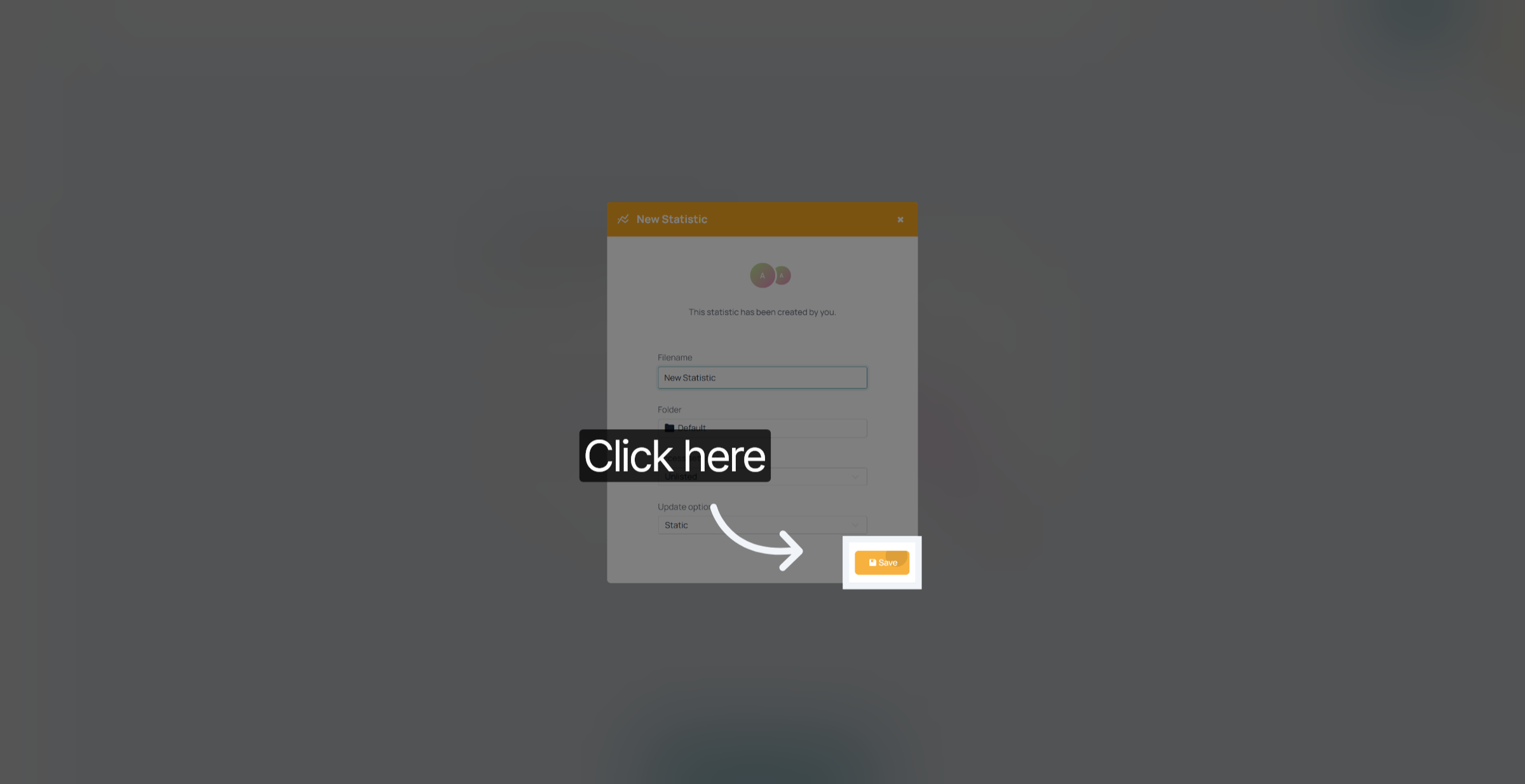 Open Additional Options