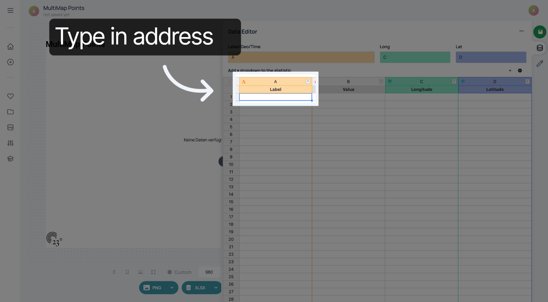 Prepare Address Entry
