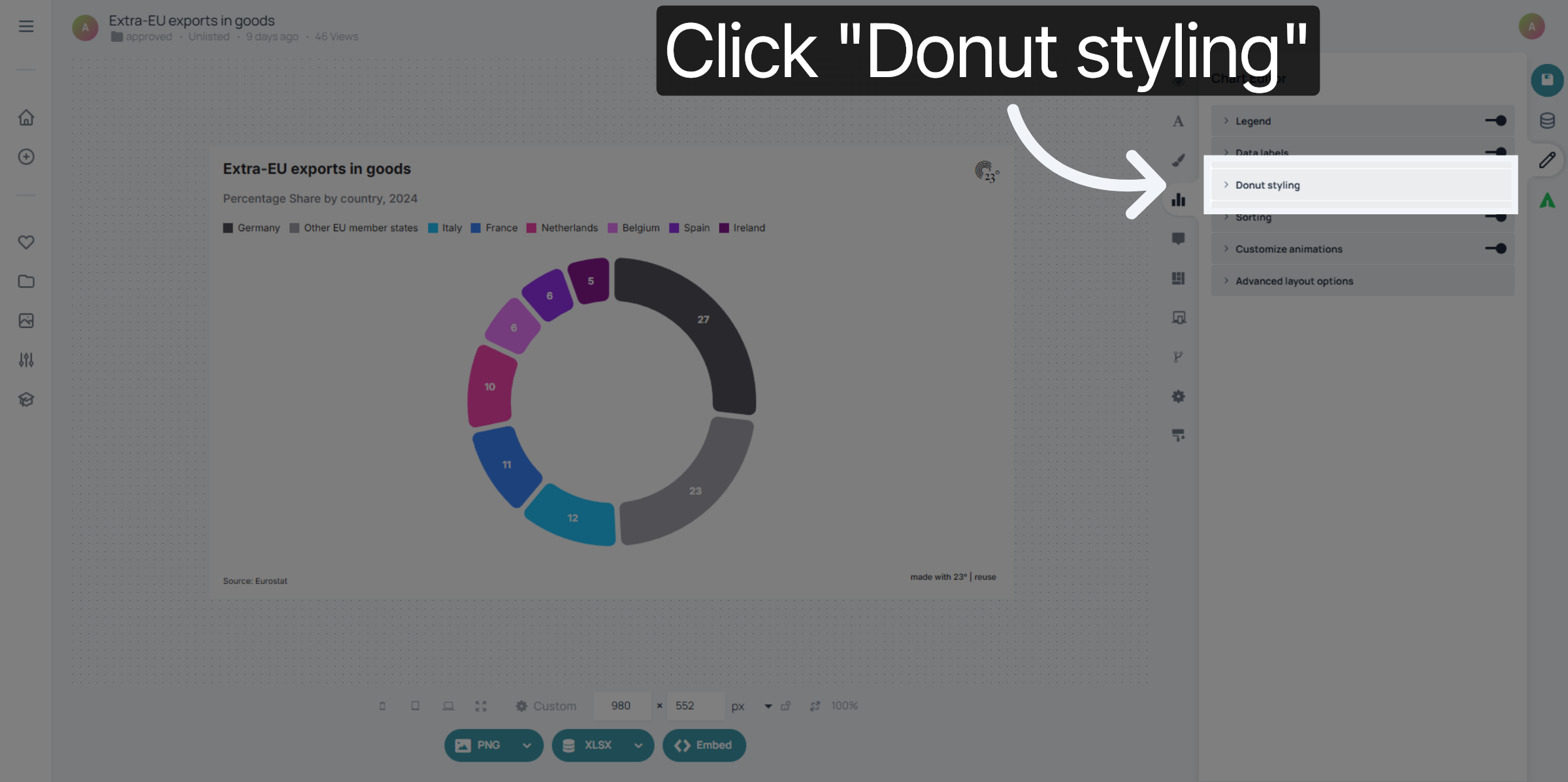 Access Donut Styling