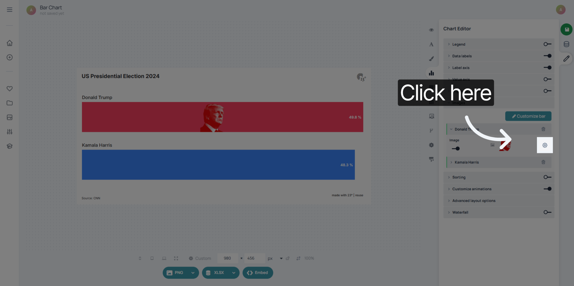 Open Additional Options