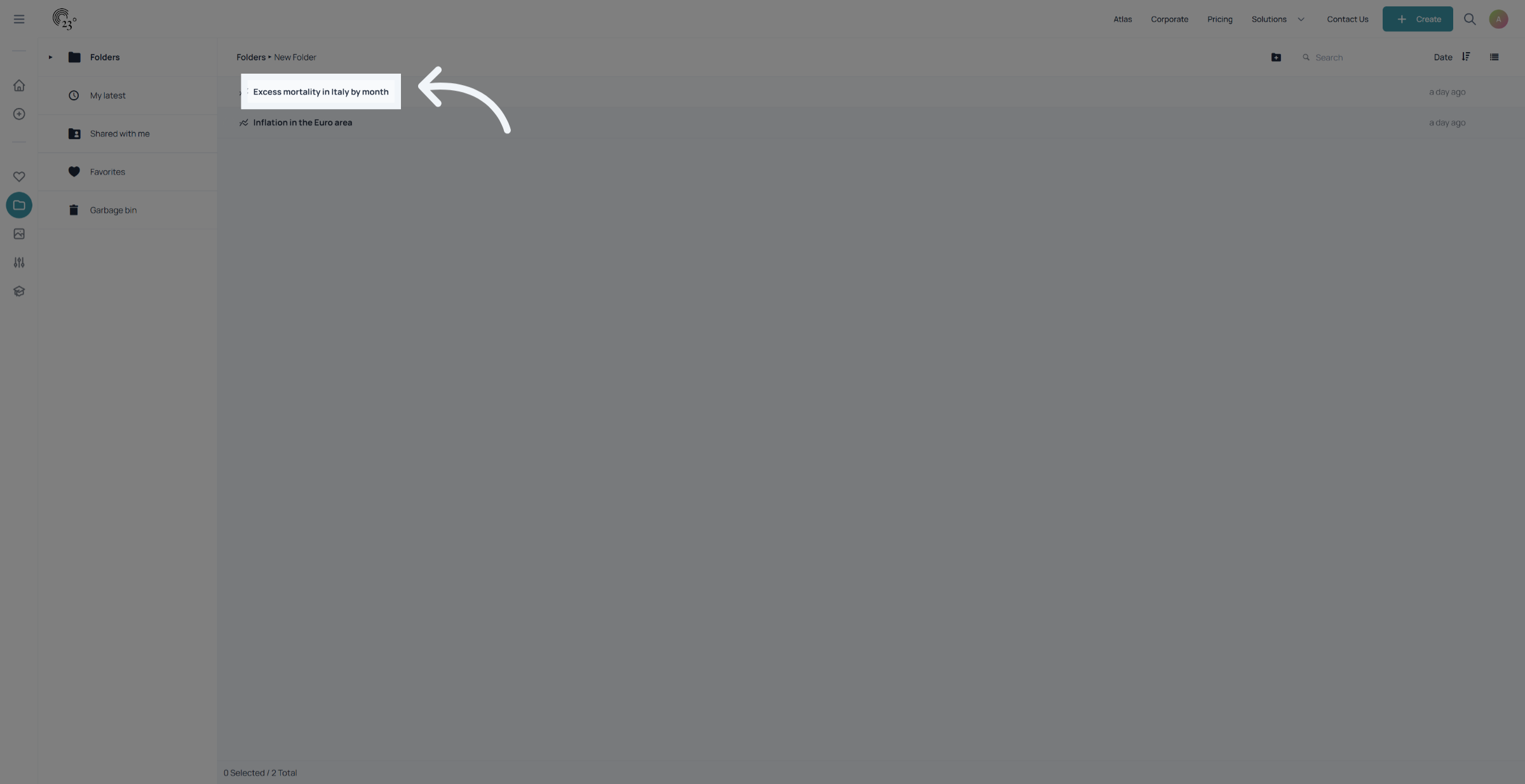 Select Item to Move