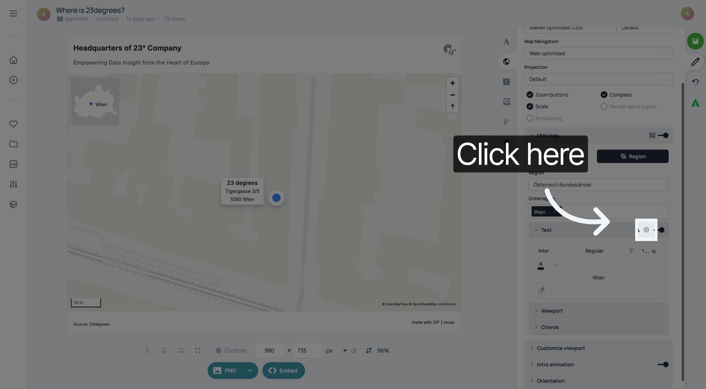 Open Additional Options