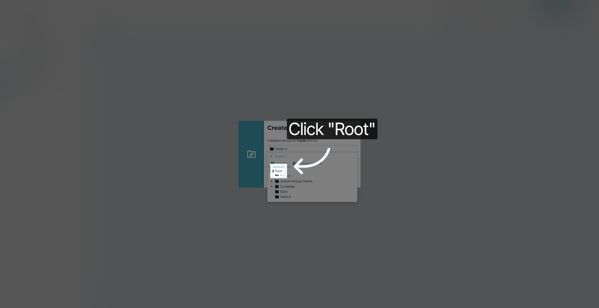 Select Root Directory