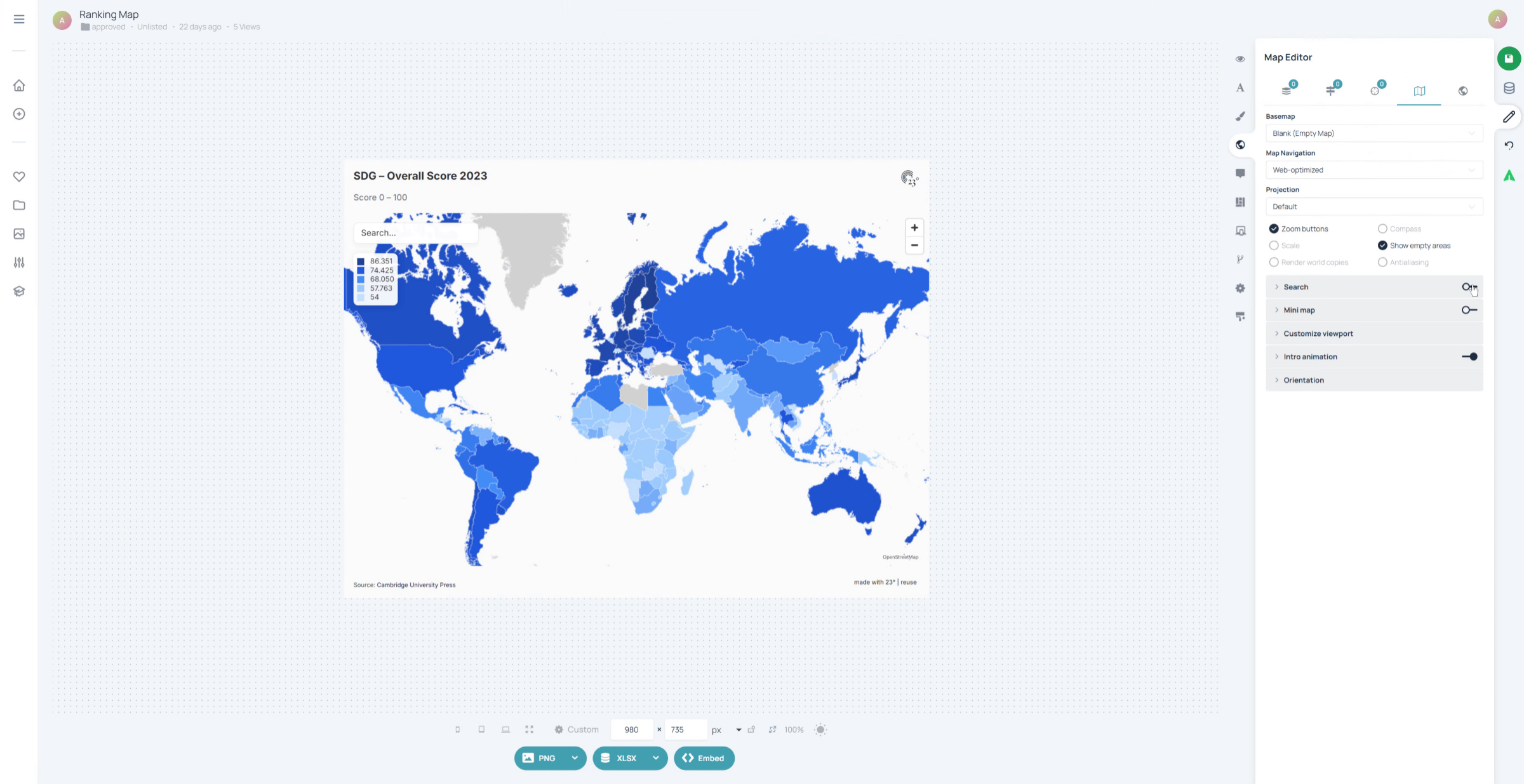 Map Search Field