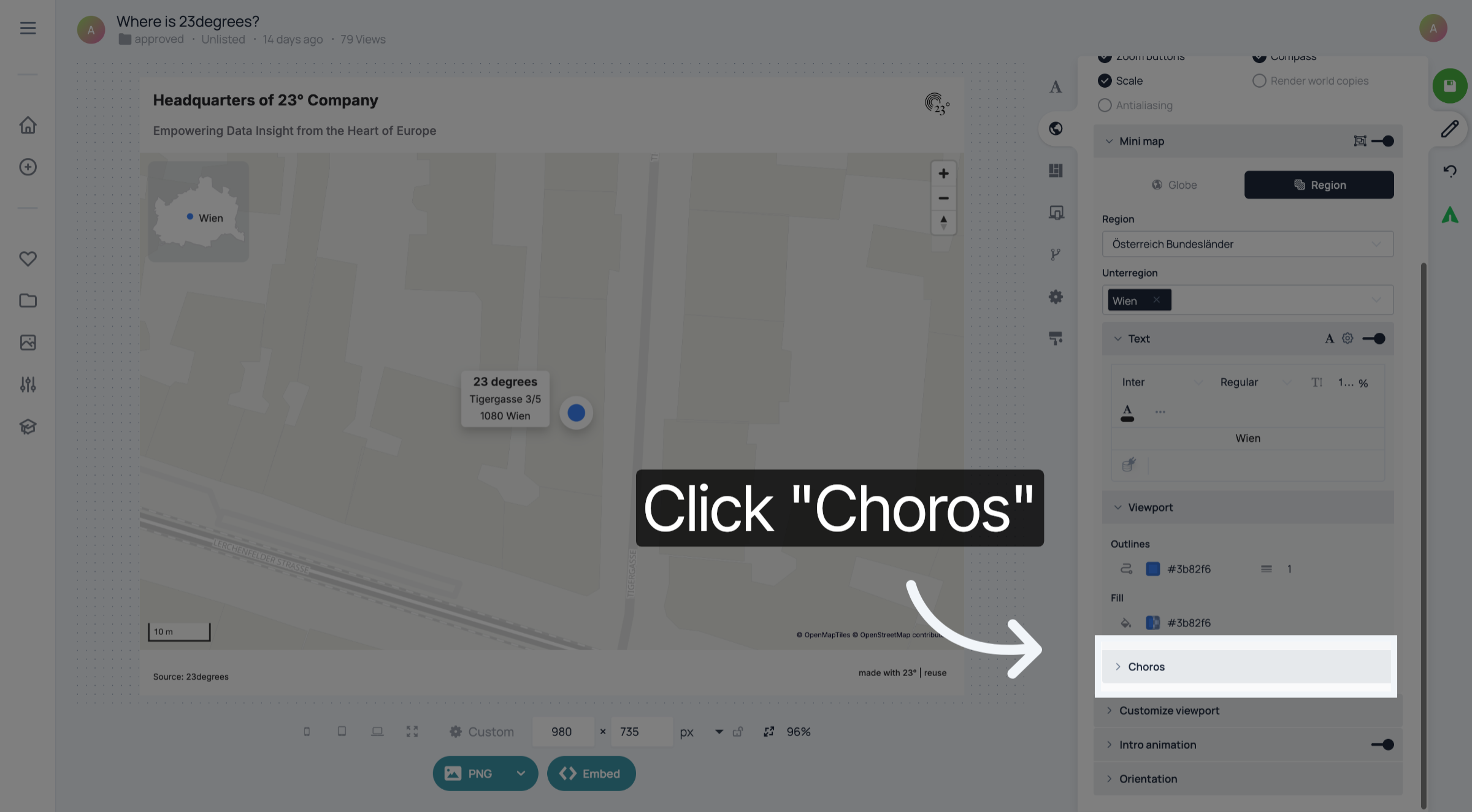 Choose Choropleth Style