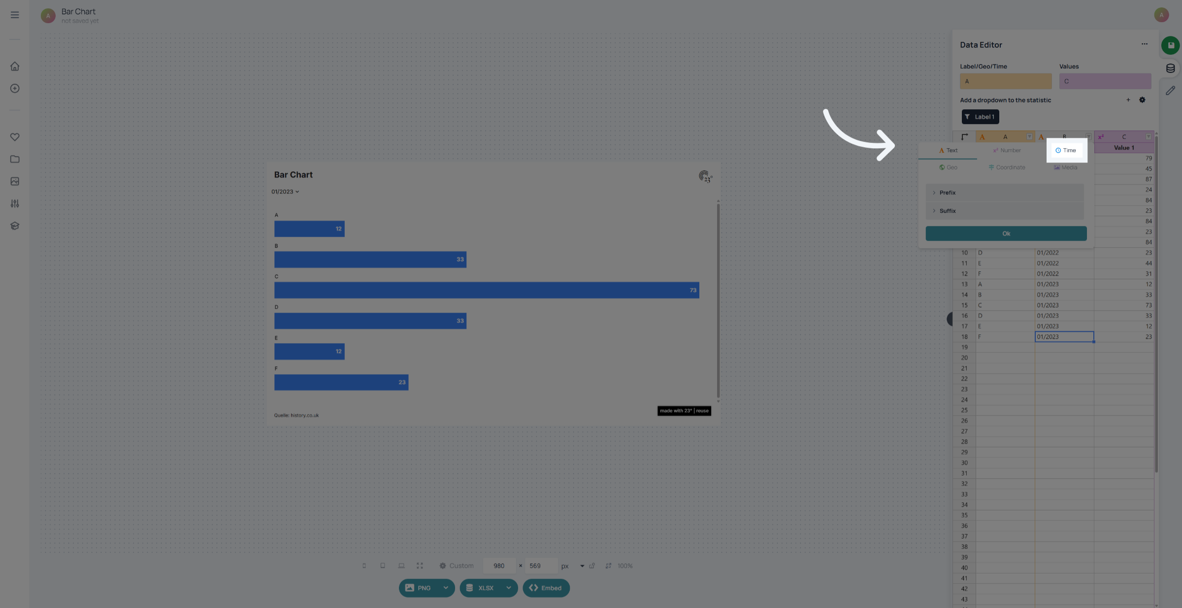 Select Column Type