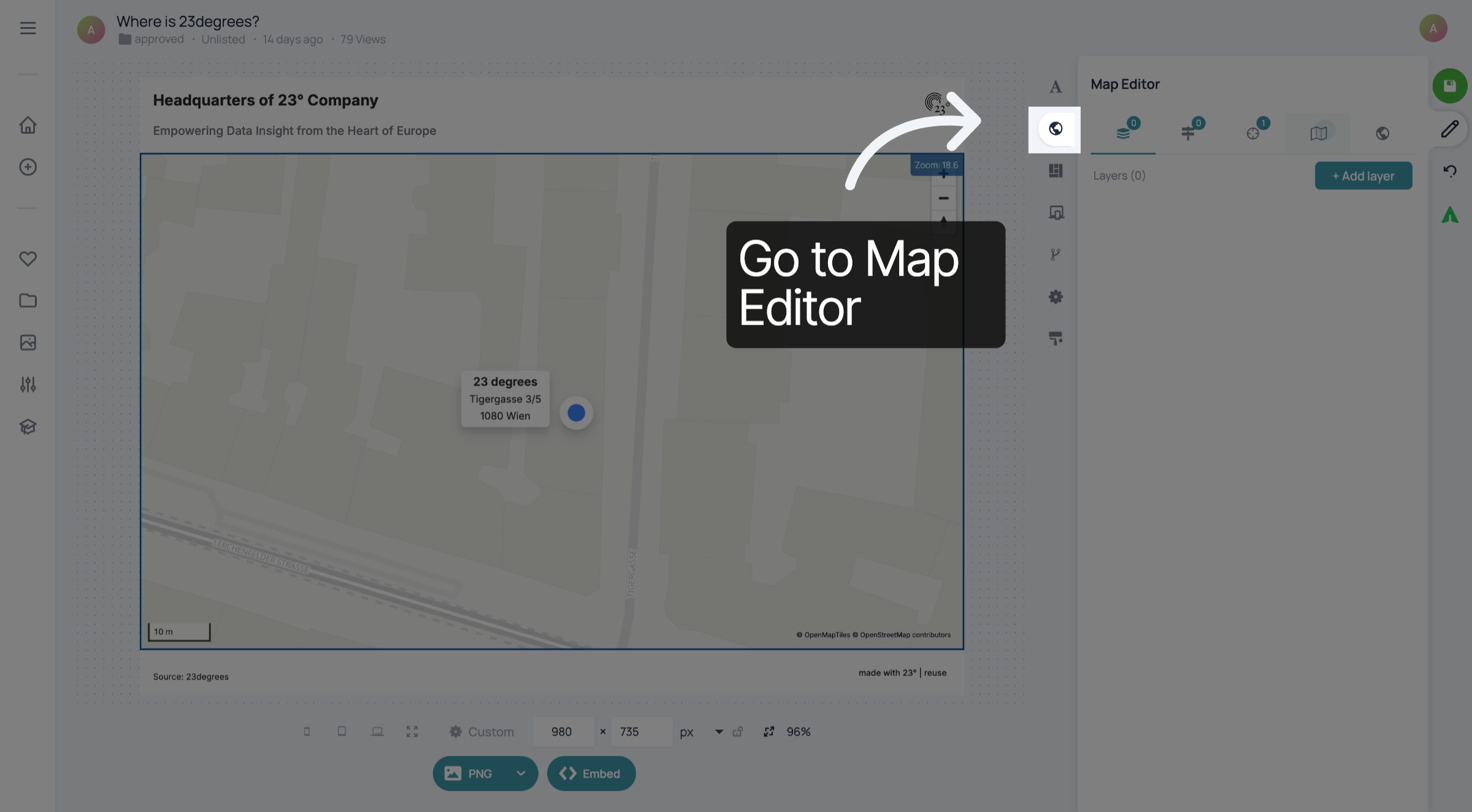 Go to Map Editor