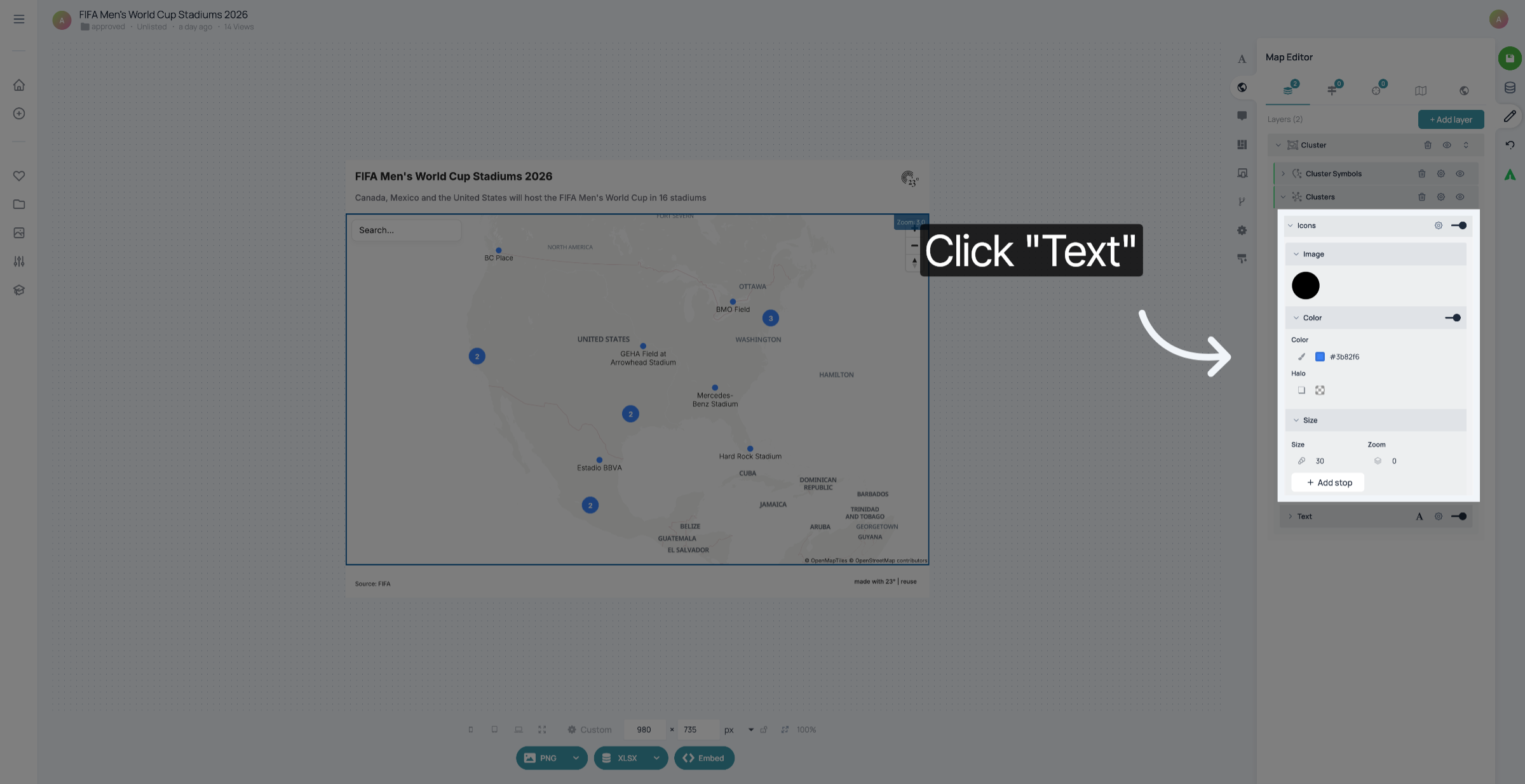 Select Text Attribute