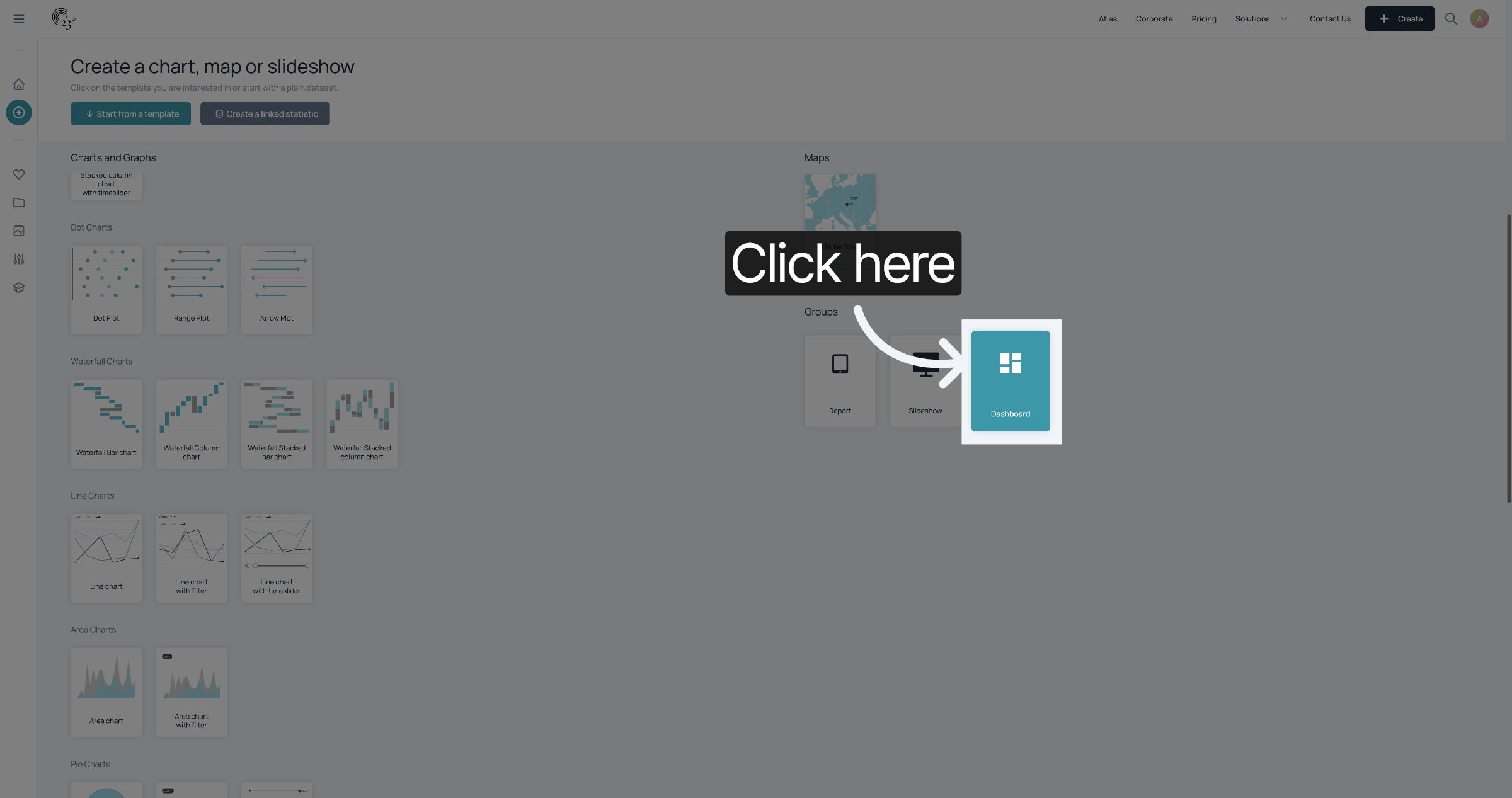 Create Dashboard