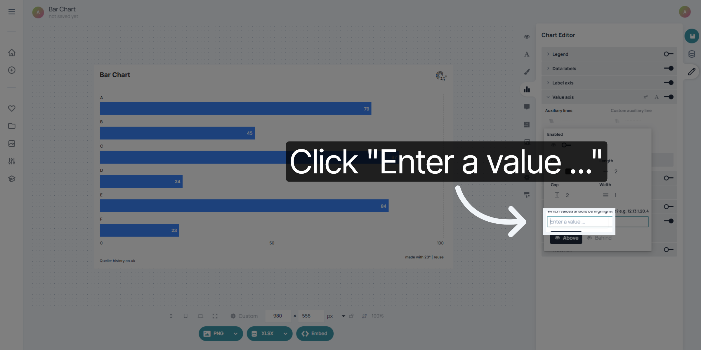 Enter Custom Value Field