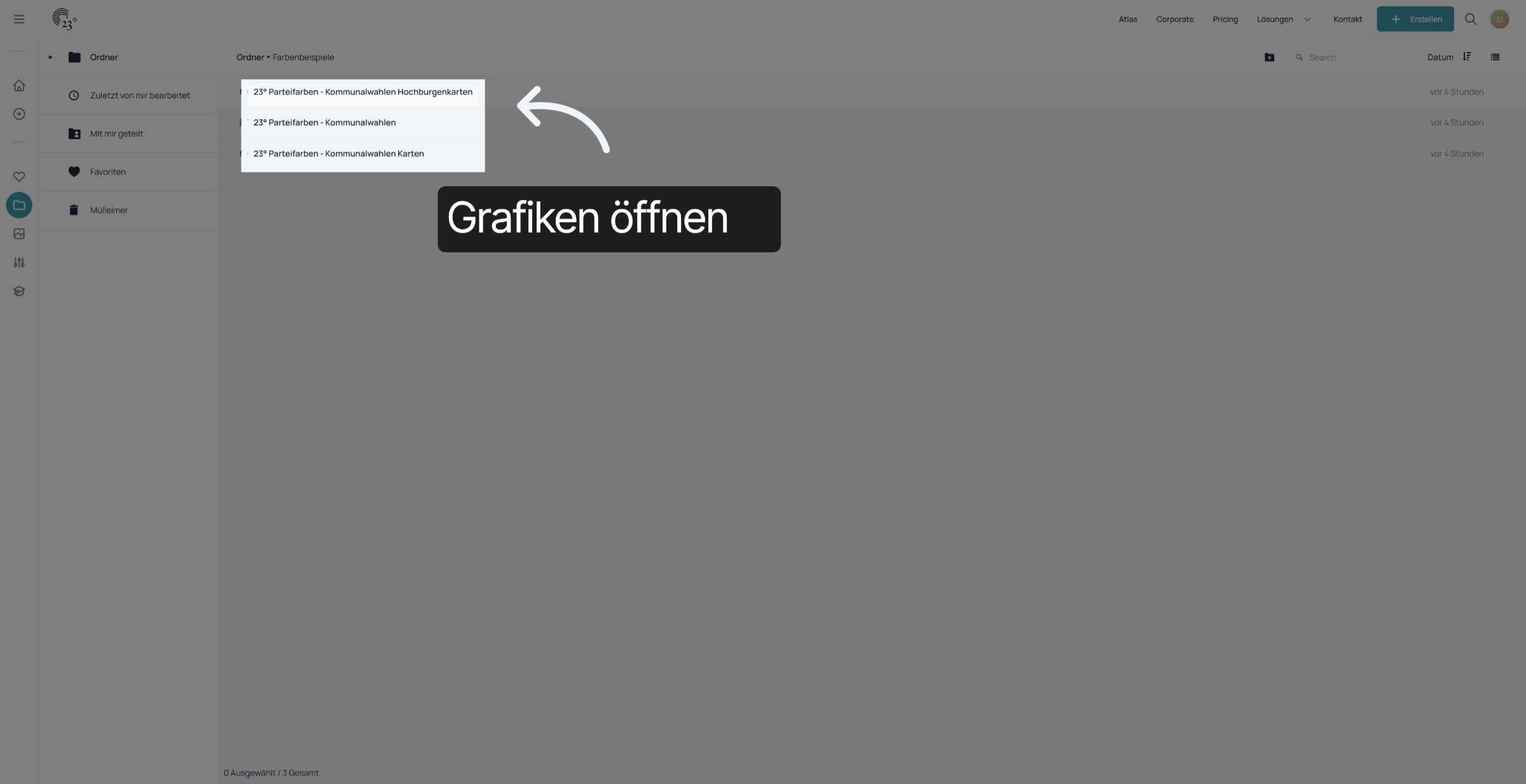 Grafiken öffnen