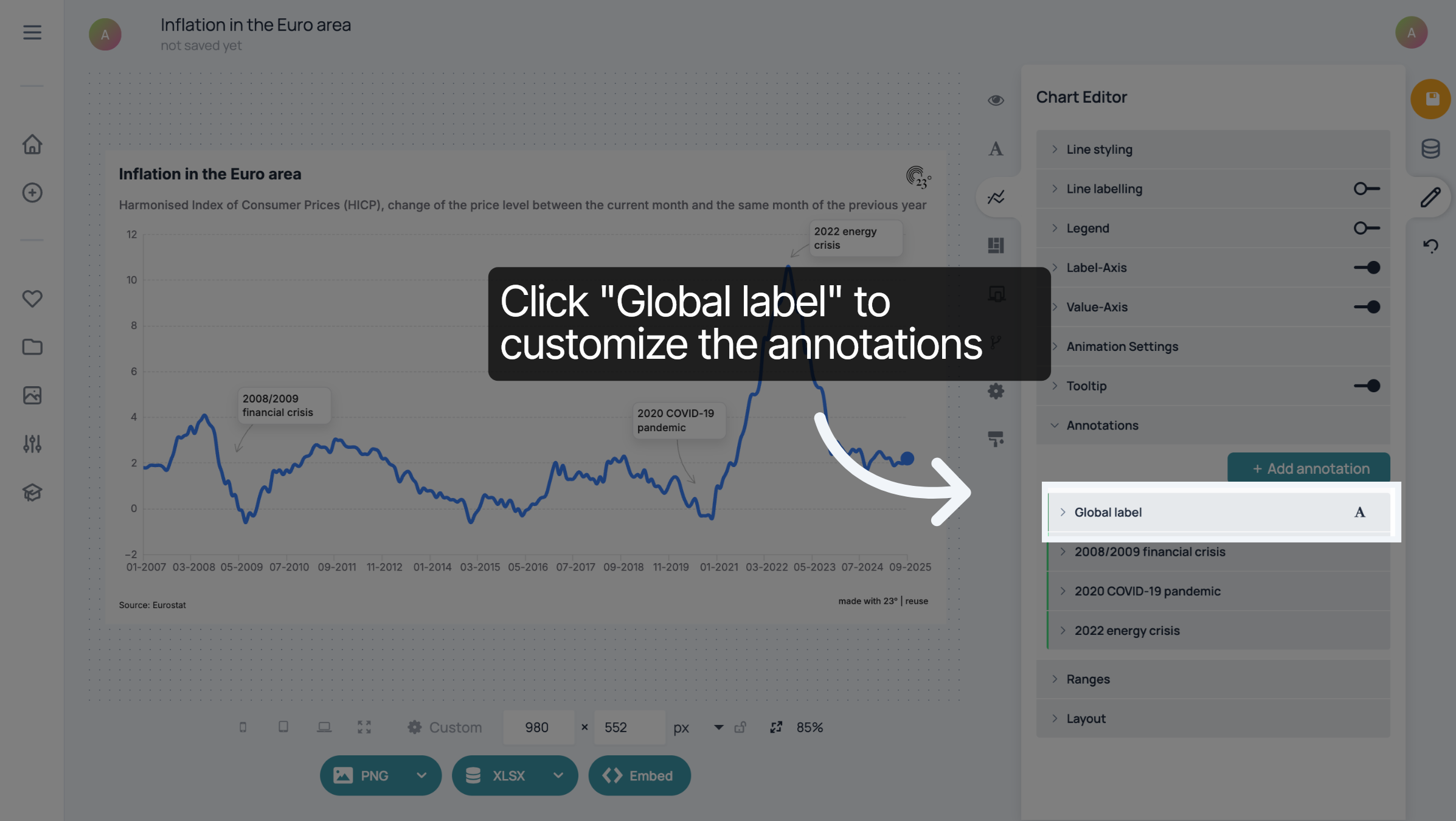 Customize annotations