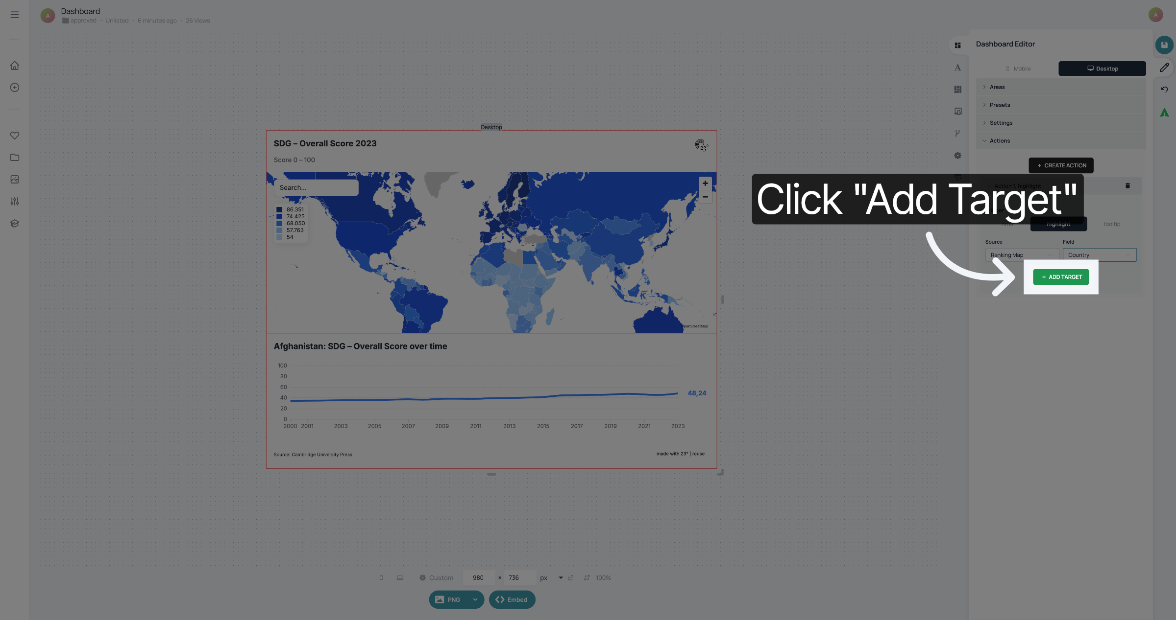 Click 'Add Target'