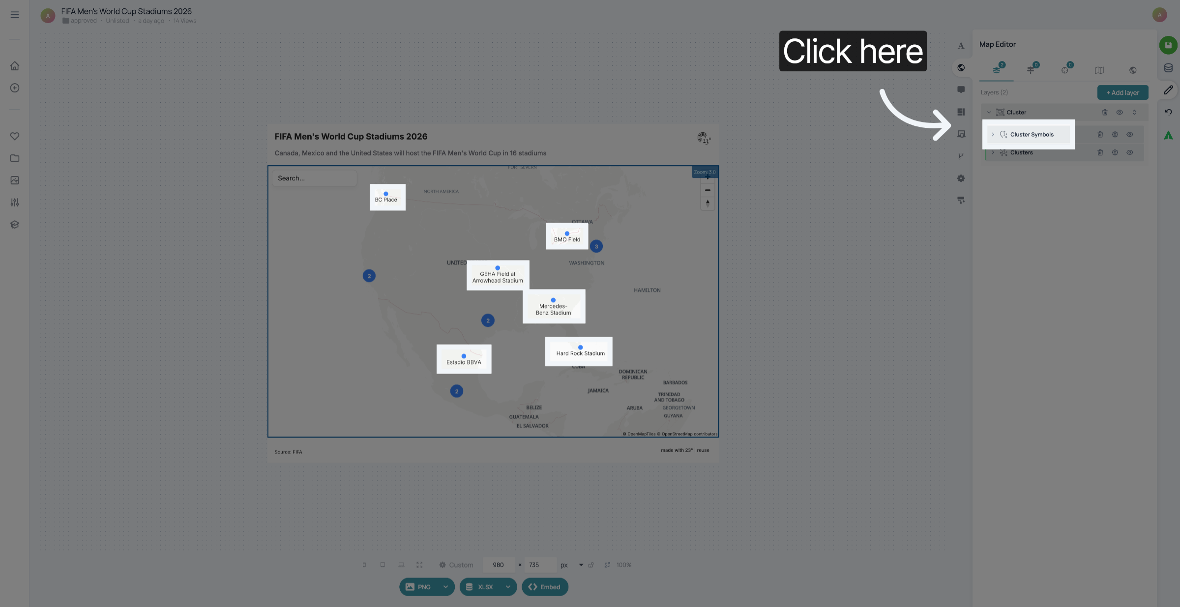 Select Cluster Options