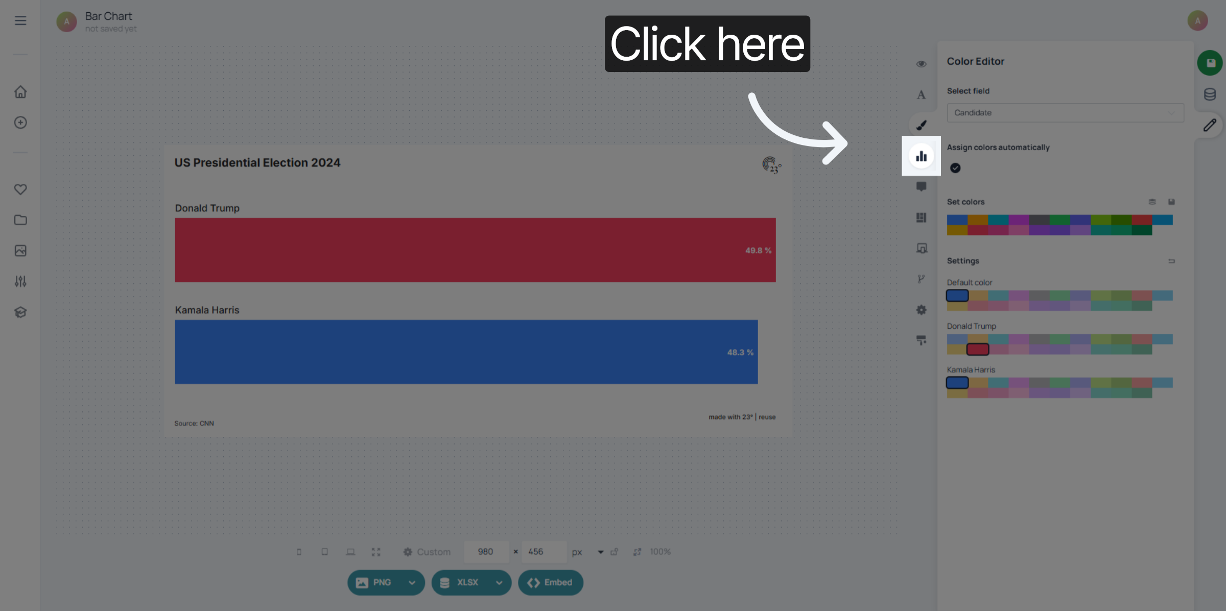 Access Chart Editor