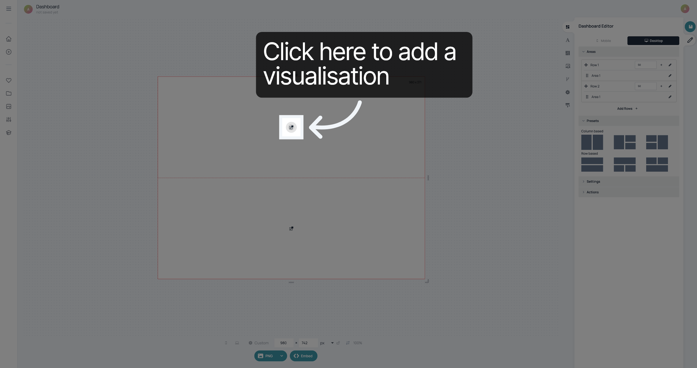 Add first visualisation